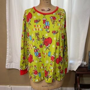 The Grinch night shirt pajama top